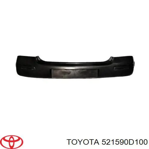 521590D100 Toyota Буфер (бампер) задній