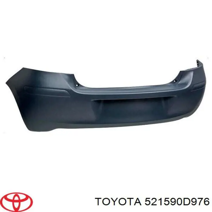 Кожух бампера заднього Toyota 521590D976 ціна, від 50.36 USD
