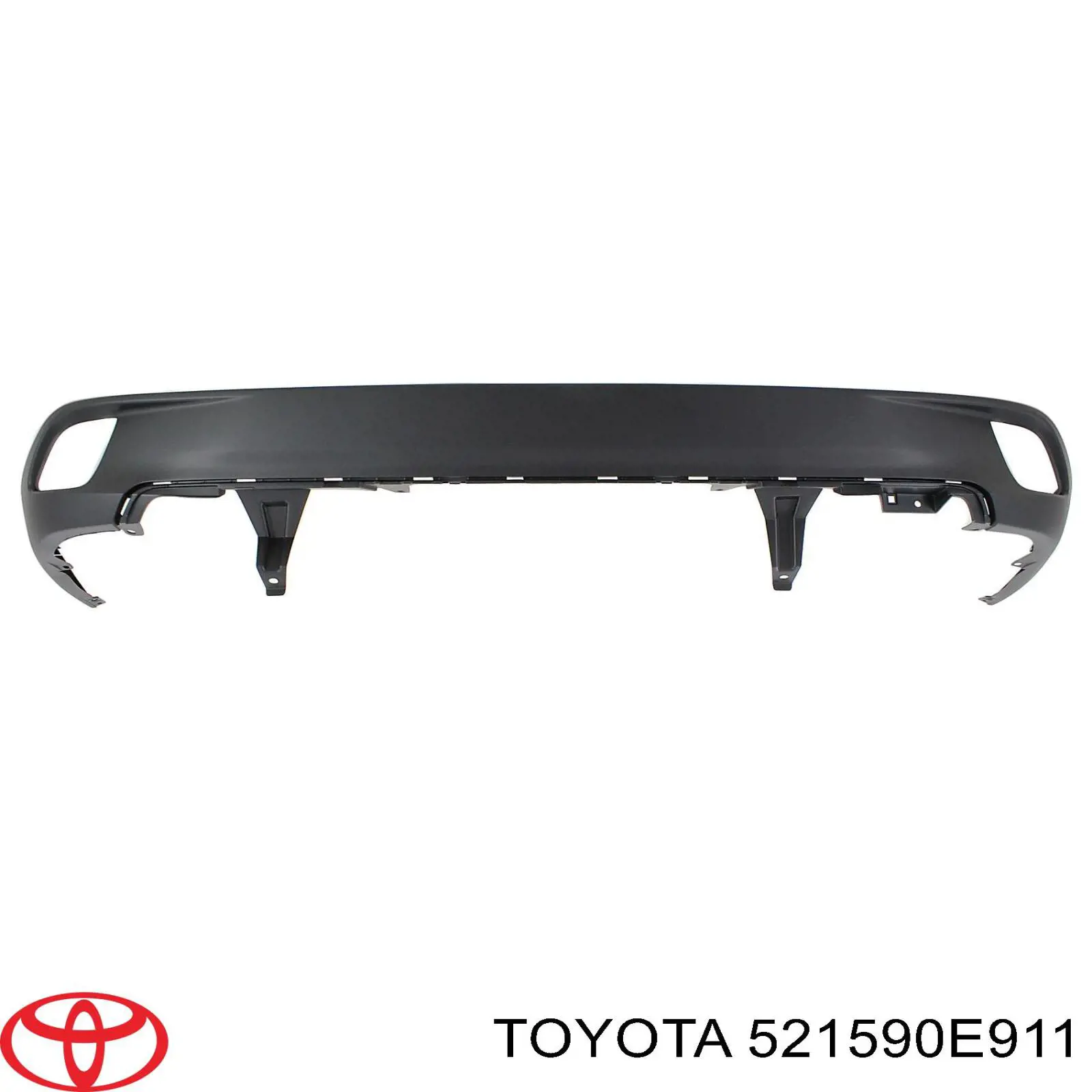 Кожух бампера заднього Toyota 521590E911 ціна, від 80.88 USD