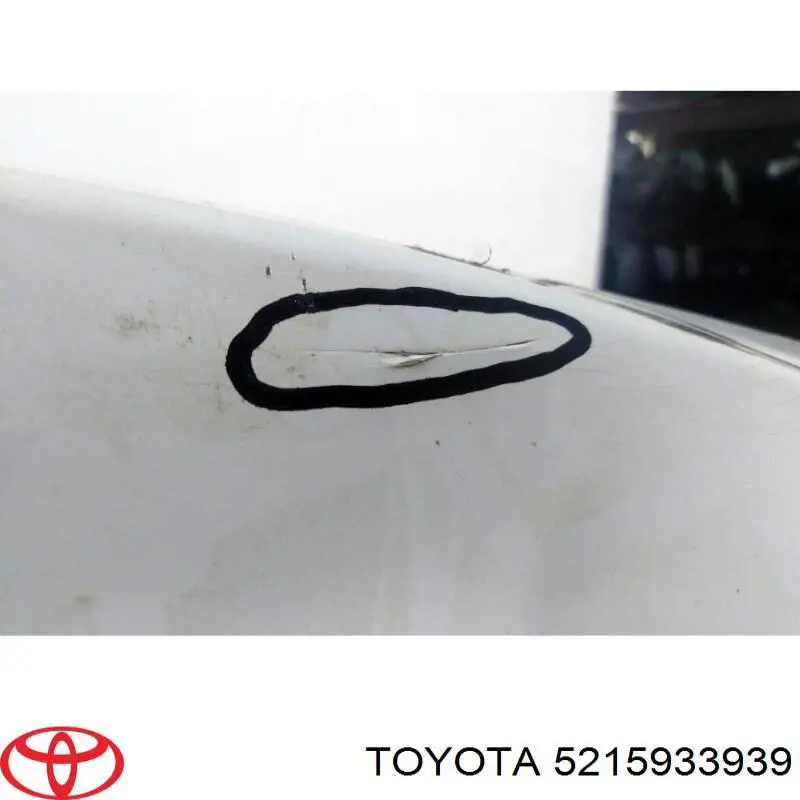 5215933939 Toyota Буфер (бампер) задній