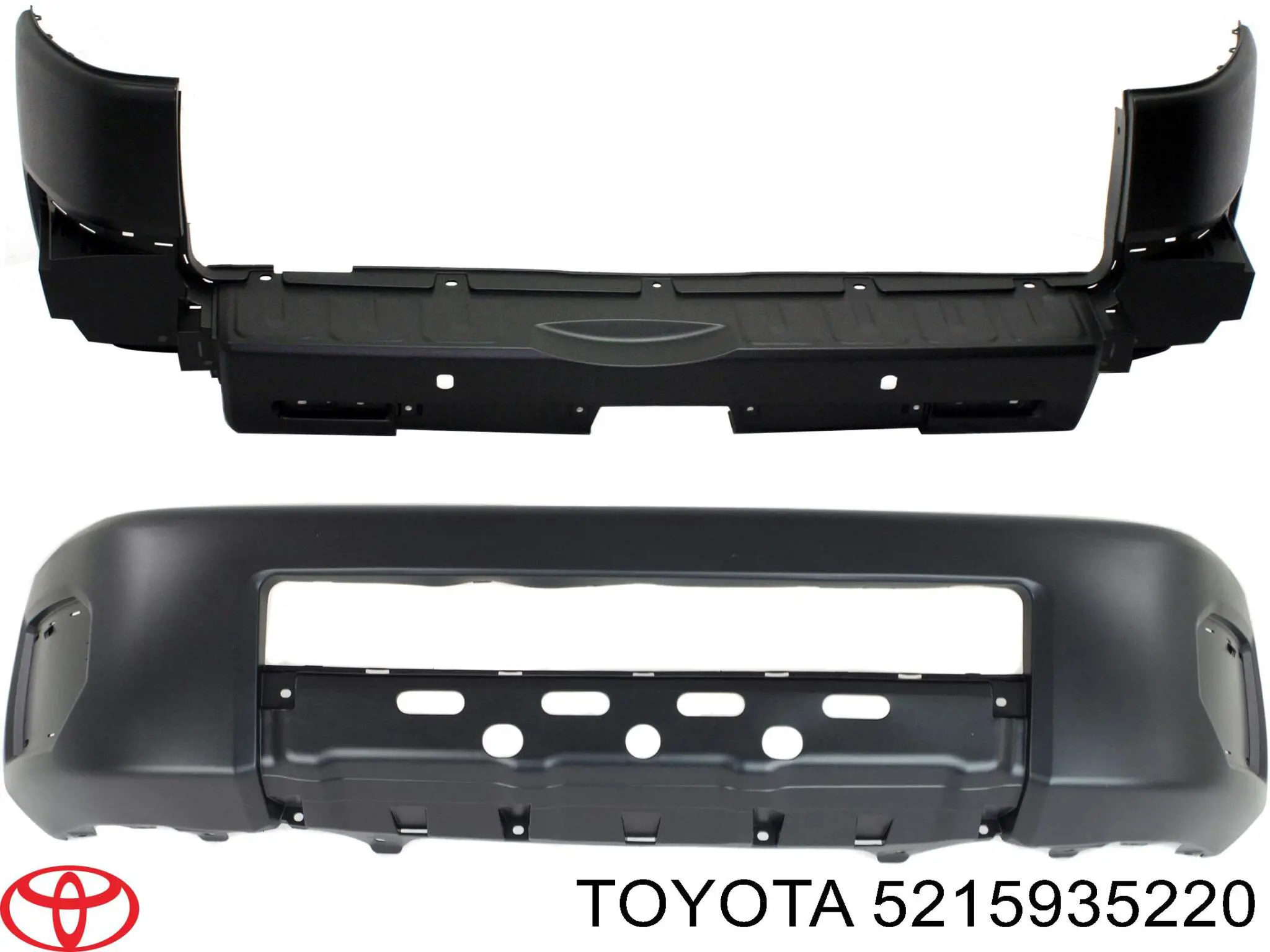 Кожух бампера заднього Toyota 5215935220 ціна, від 634.31 USD
