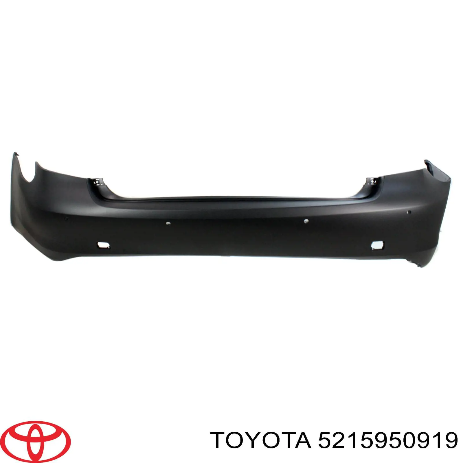 5215950919 Toyota Буфер (бампер) задній