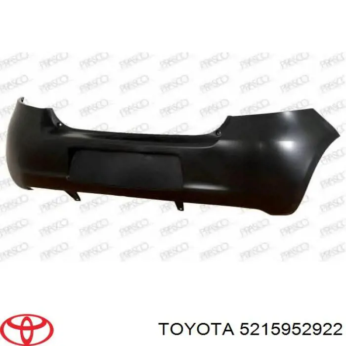 5215952922 Toyota Буфер (бампер) задній