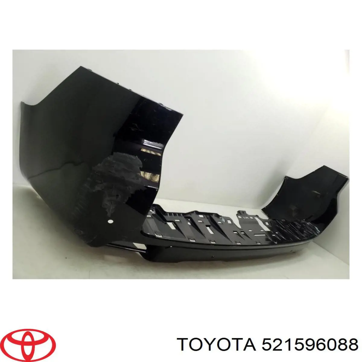 521596088 Toyota Буфер (бампер) задній