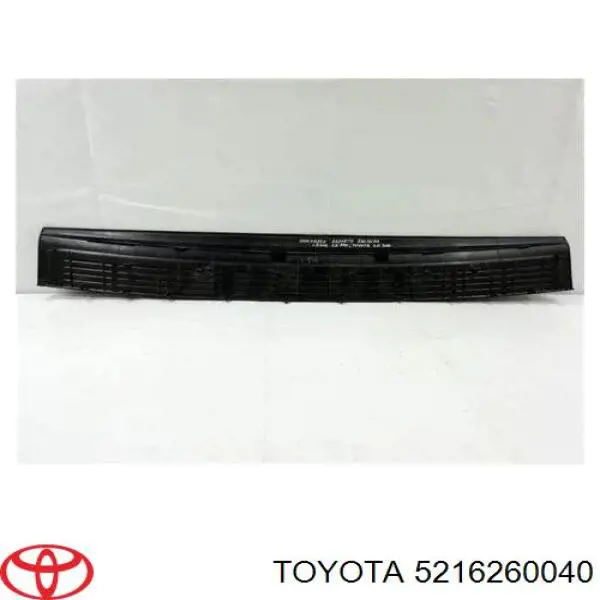 Купити 5216260040 Toyota Накладка бампера заднього, верхня захисна (сходинка-підніжка)