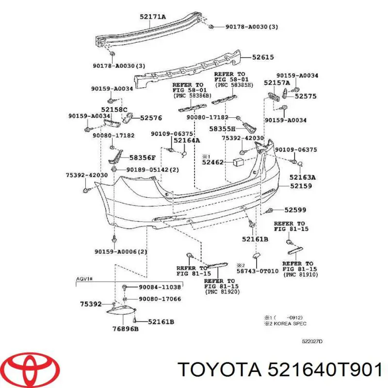  521640T901 Toyota