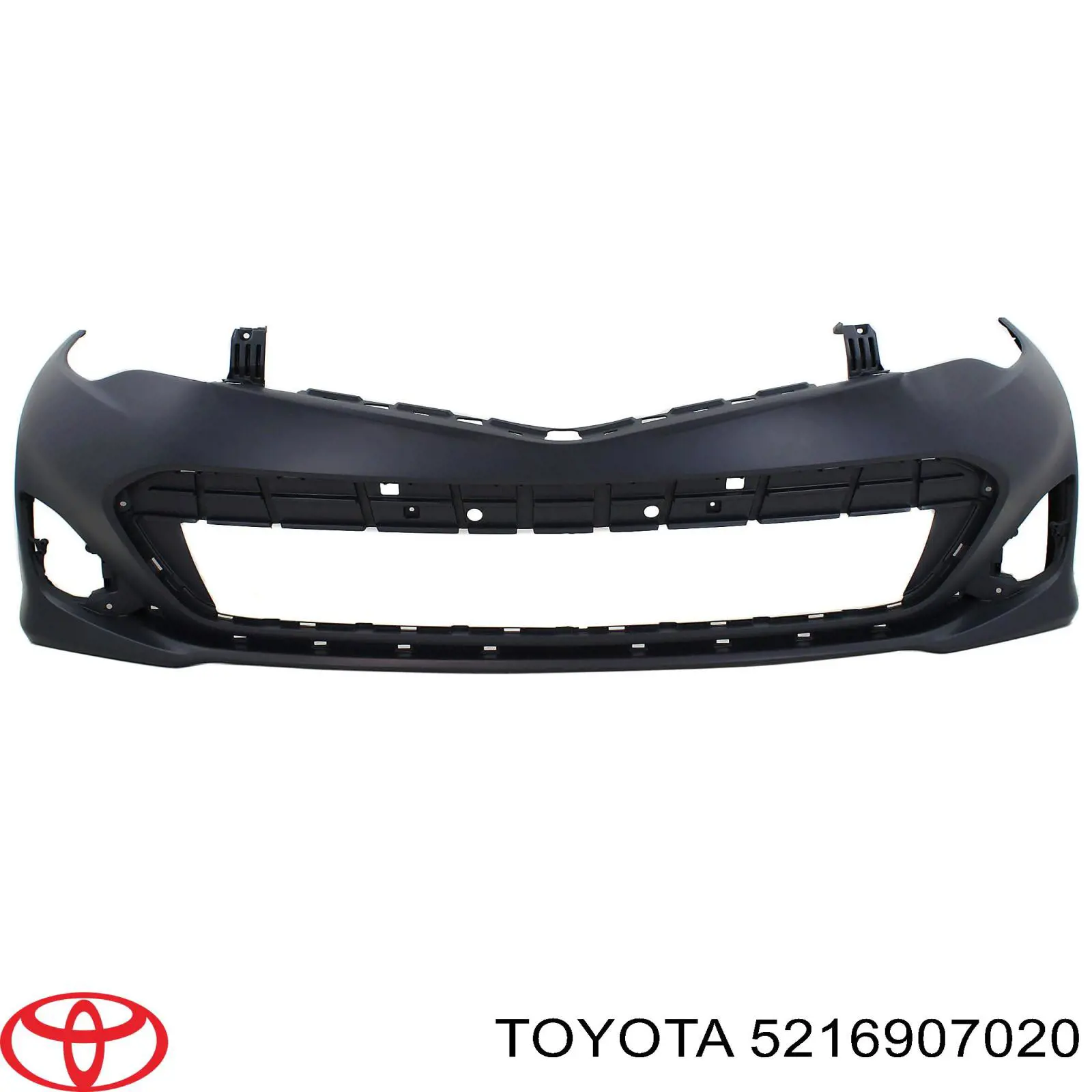 5216907020 Toyota Бампер задній, нижня частина