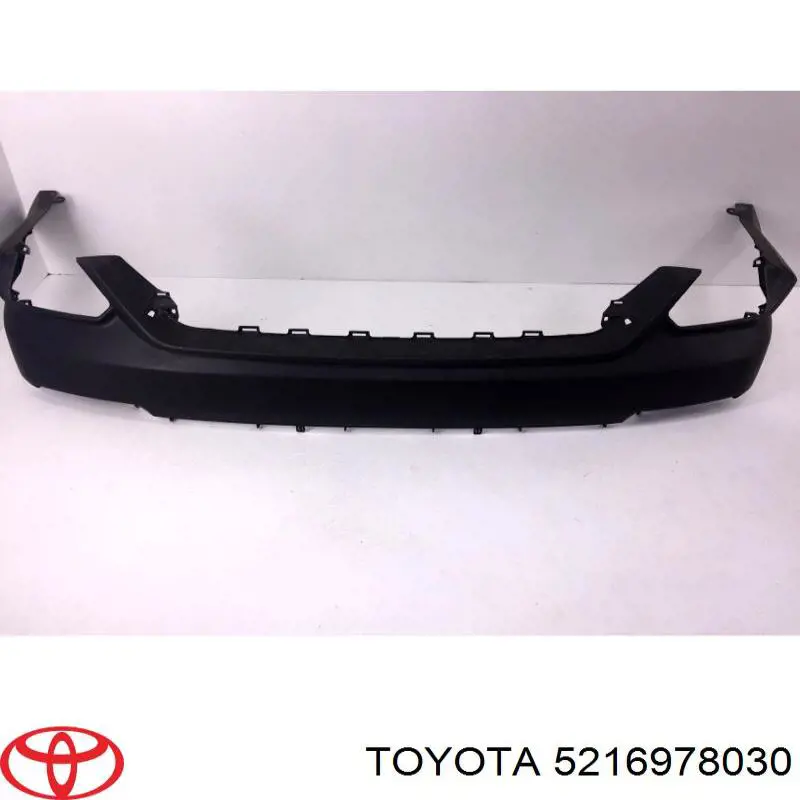 5216978030 Toyota Бампер задній, нижня частина
