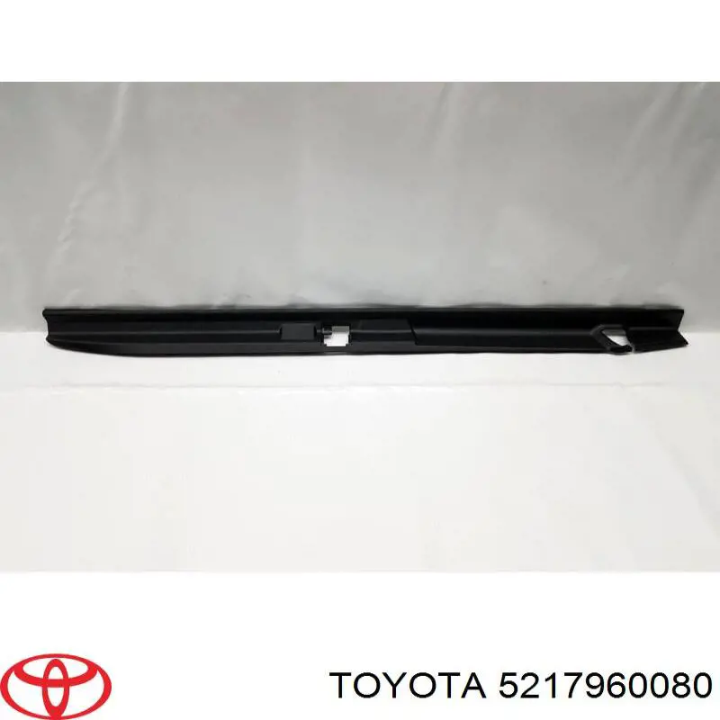 5217960080 Toyota накладка бампера заднього, верхня захисна (сходинка-підніжка)