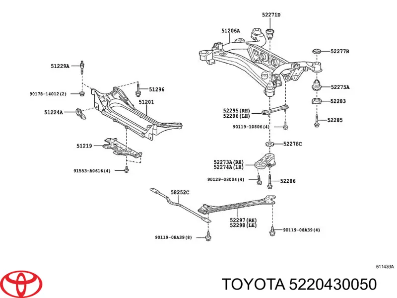  5220430050 Toyota