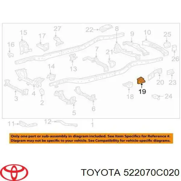 Купити 522070C020 Toyota 