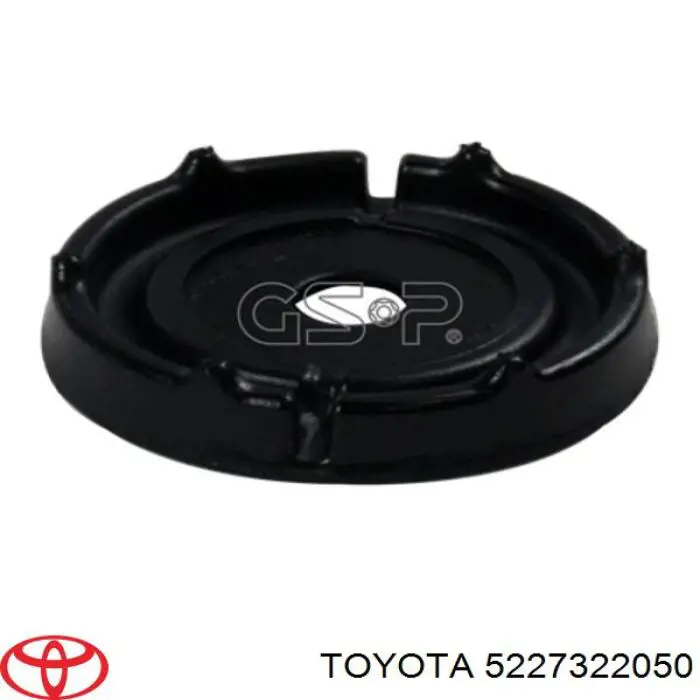 5227322050 Toyota Проставка (гумове кільце) пружини задньої