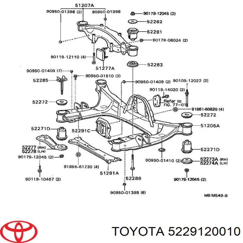 5229120010 Toyota 