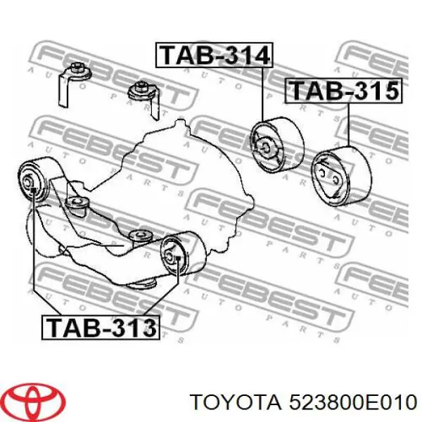 523800E010 Toyota 