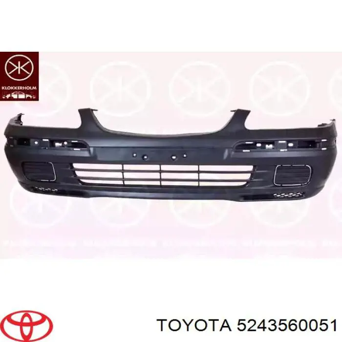 Купити 5243560050 Toyota Накладка бампера переднього, центральна