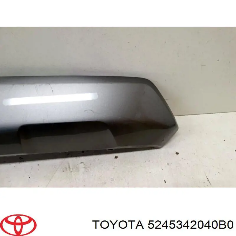 Накладка бампера заднього, центральна Toyota 5245342040B0 ціна, від 244.04 USD