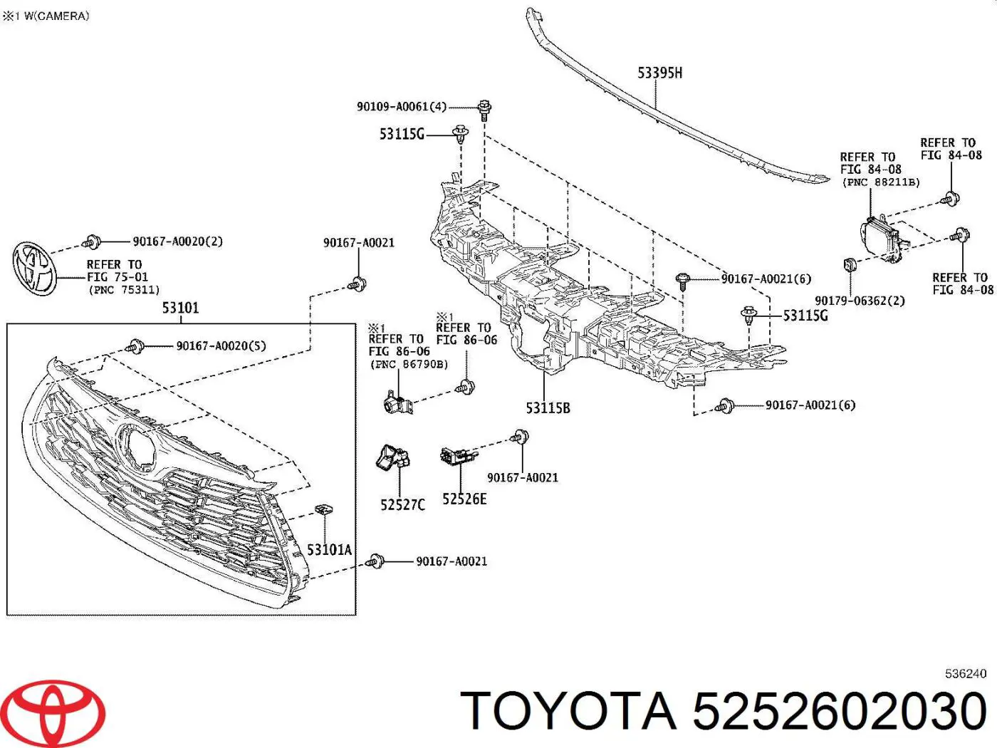  Toyota 5252602030 ціна, від 4.84 USD