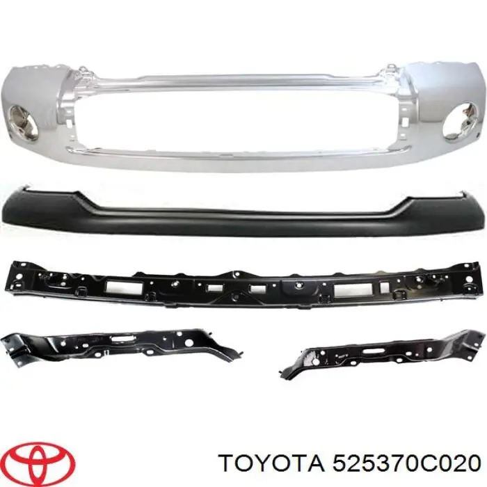 Направляюча переднього бампера, права Toyota 525370C020 ціна, від 30.32 USD