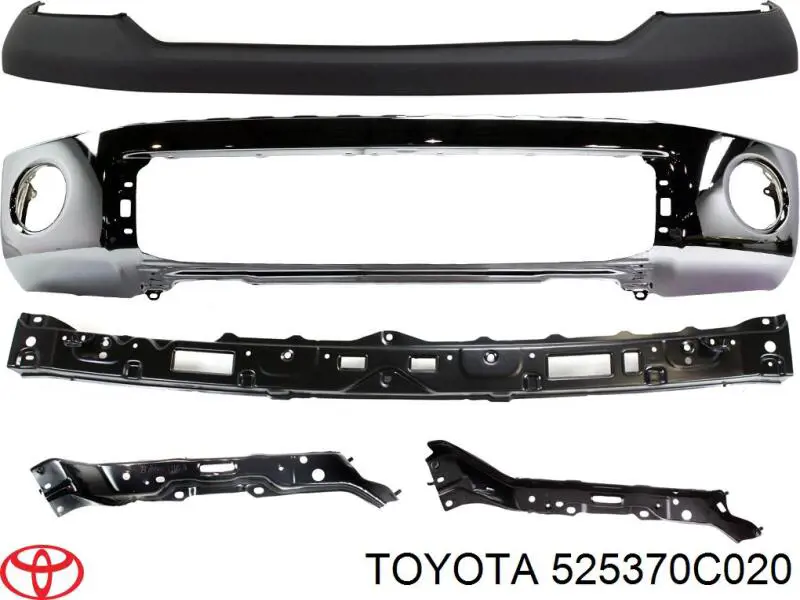 Направляюча переднього бампера, права Toyota 525370C020 ціна, від 11.68 USD
