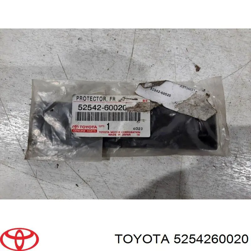 Прокладка адаптера маслянного фільтра Toyota 5254260020 ціна, від 0.03 USD