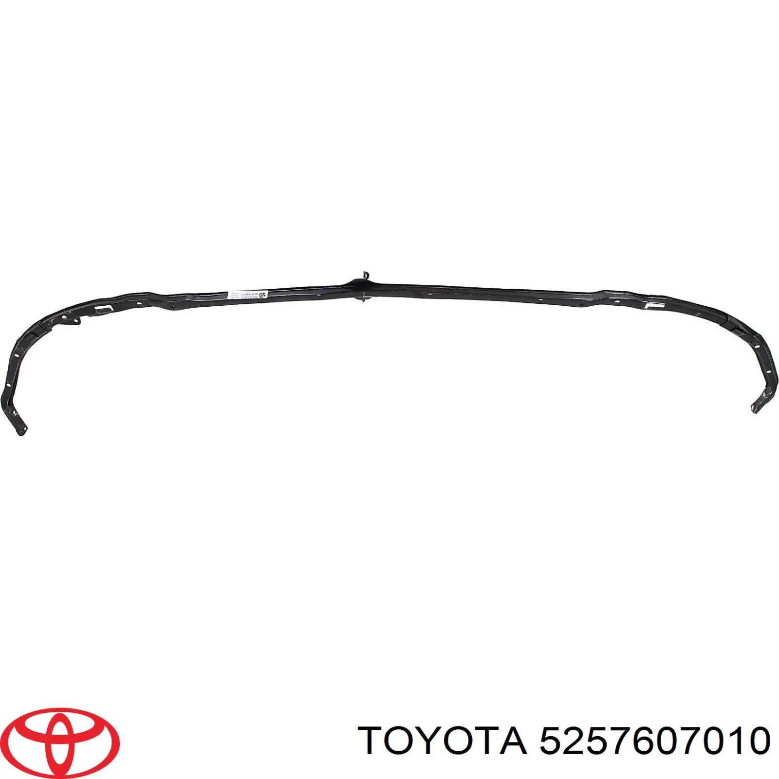 5257607010 Toyota Лівий кронштейн кріплення бампера заднього