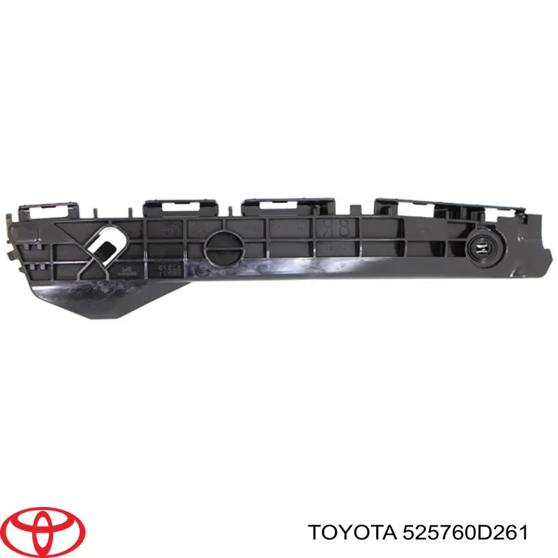 Лівий кронштейн заднього бампера Toyota 525760D261 ціна, від 68.09 USD