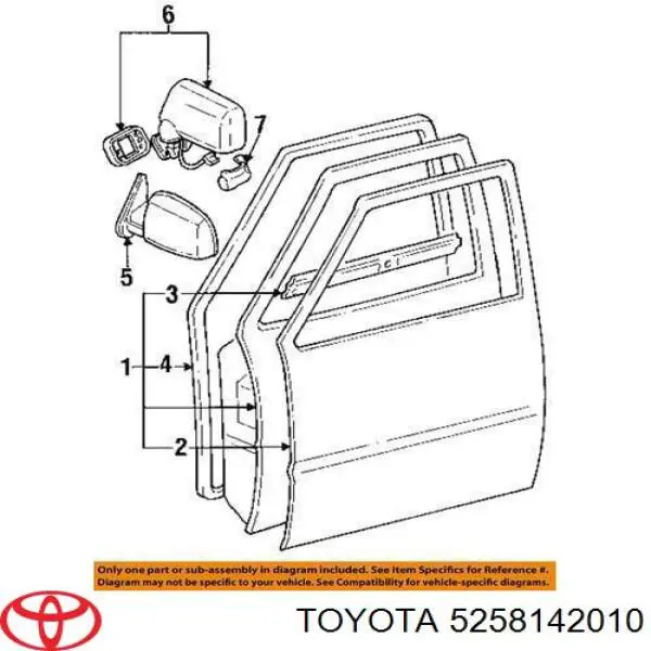  5258142010 Toyota