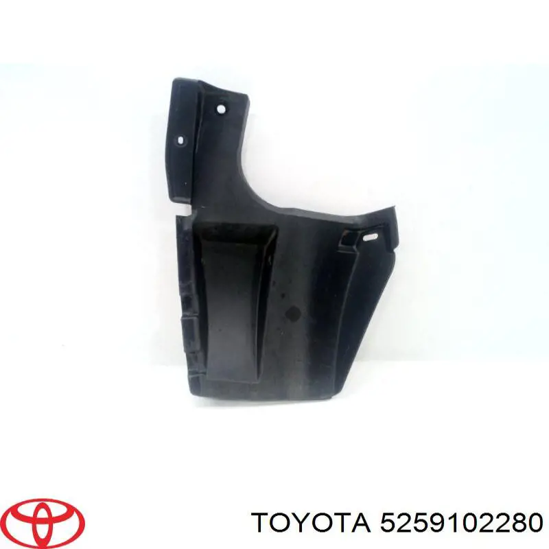 5259102280 Toyota Захист заднього бампера