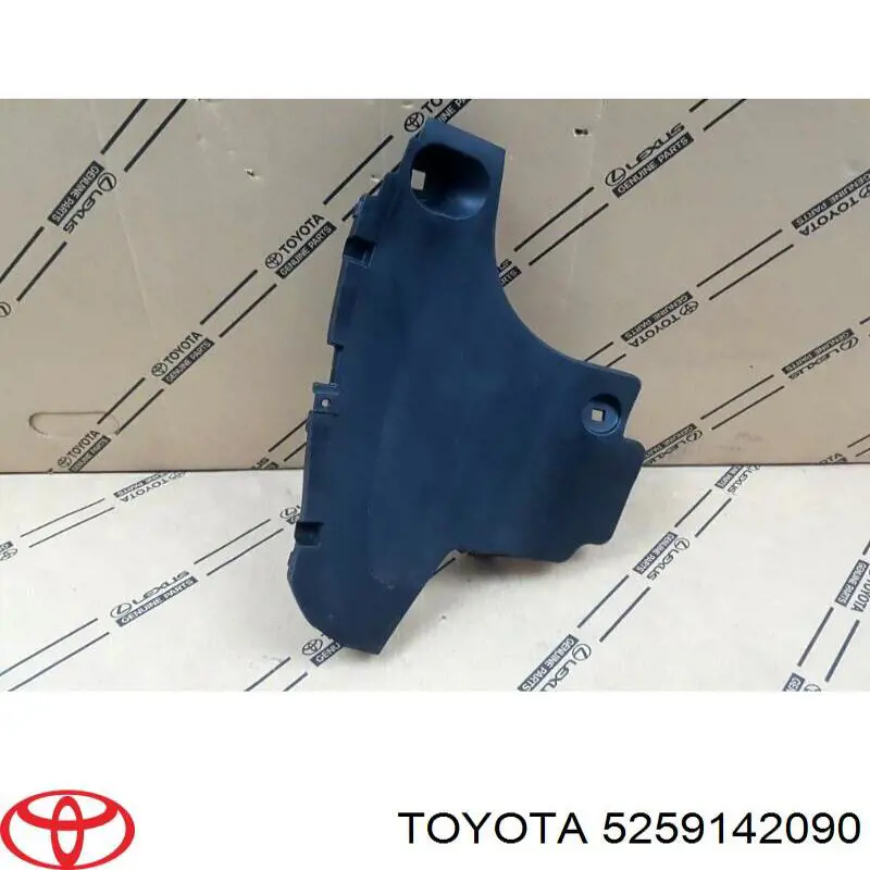 Кронштейн бампера заднього, правий 5259142090 Toyota