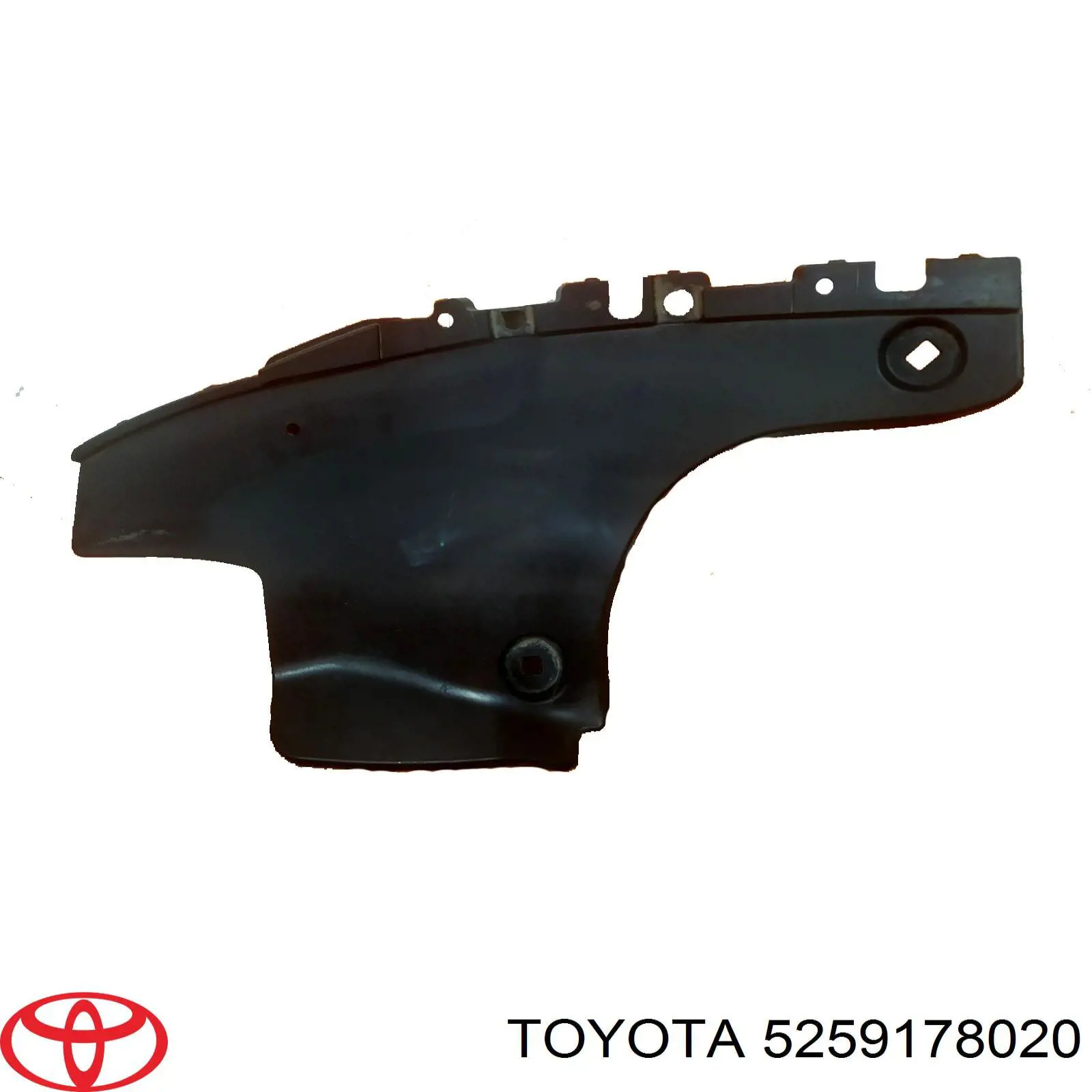 5259178020 Toyota Підкрилок заднього крила, правий задній