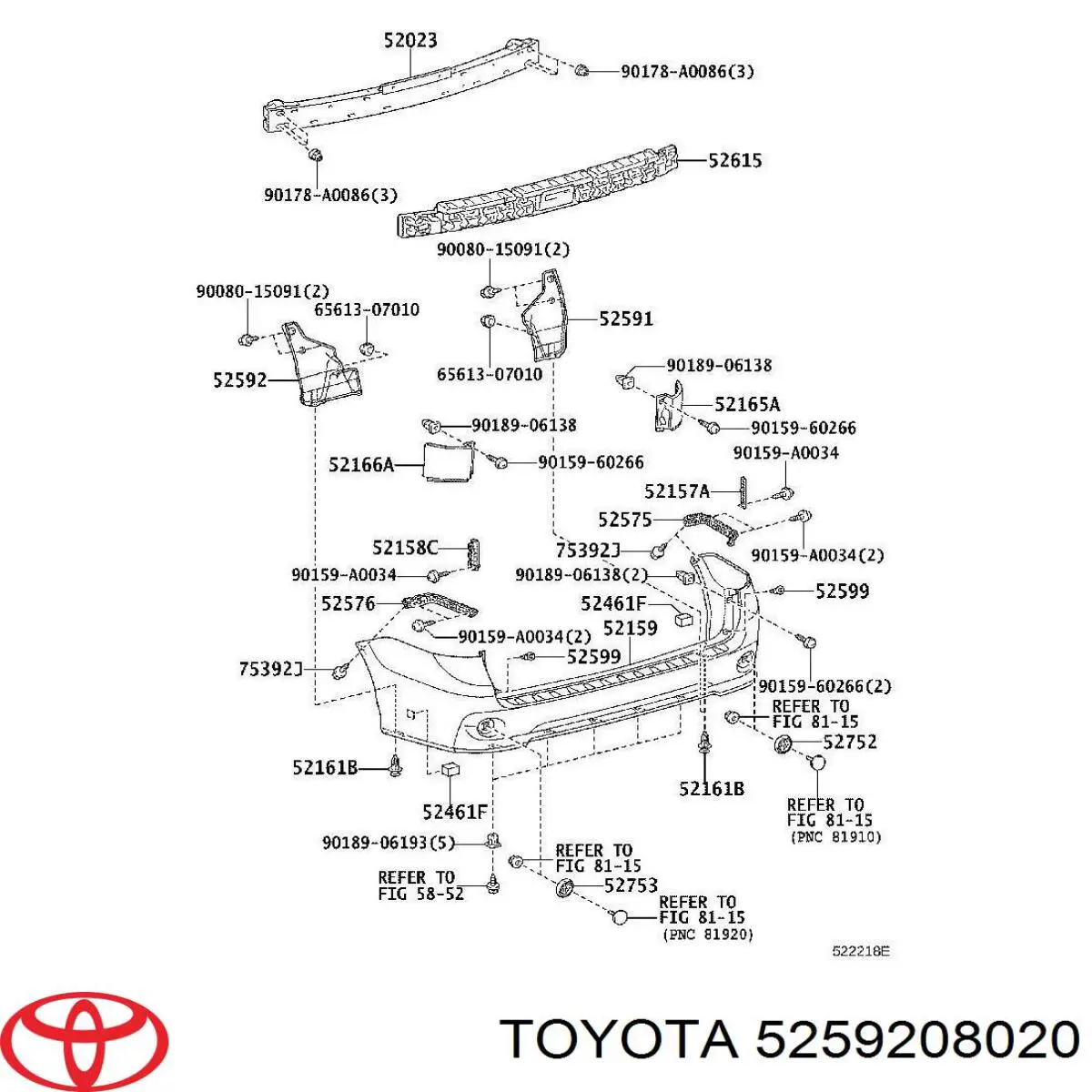 5259208020 Toyota 