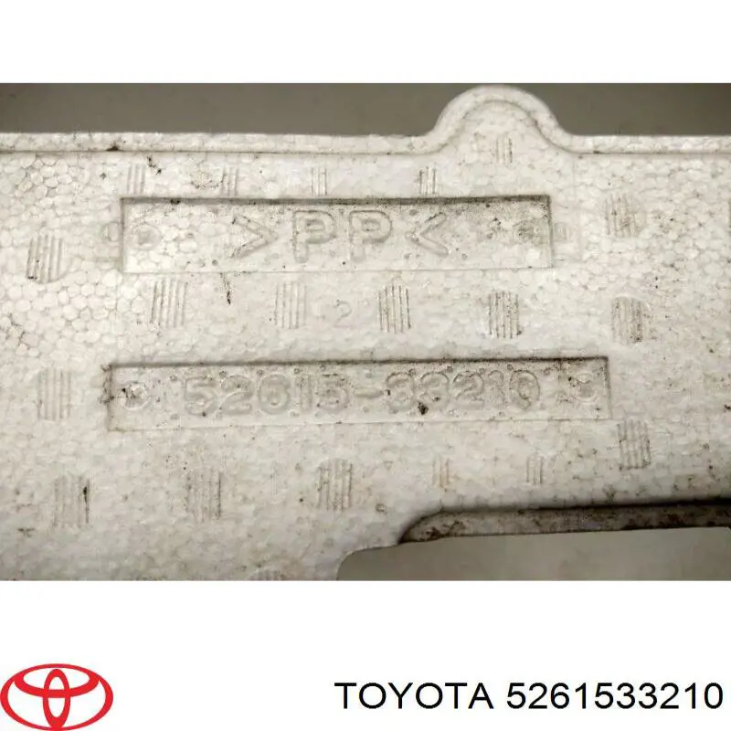5261533210 Toyota Абсорбер бампера заднього