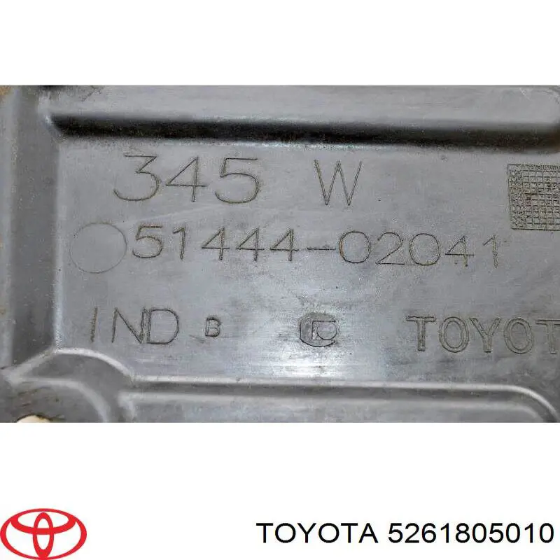 Кенгурятник Toyota 5261805010 ціна, від 32.94 USD