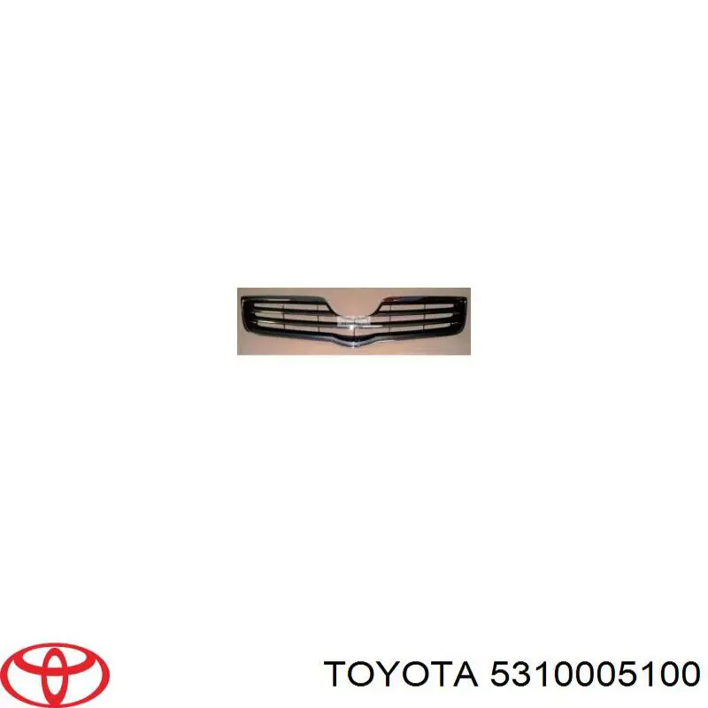 5310005100 Toyota решітка радіатора