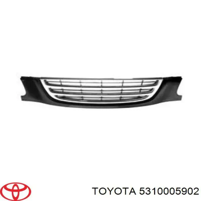 Облицювання радіатора Toyota 5310005902 ціна, від 102.41 USD