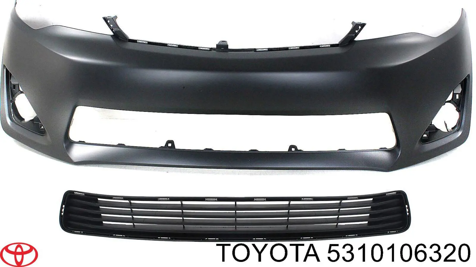 Облицювання радіатора Toyota 5310106320 ціна, від 95.02 USD