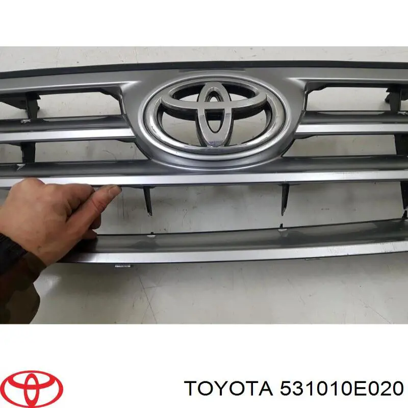 Облицювання радіатора Toyota 531010E020 ціна, від 108.32 USD