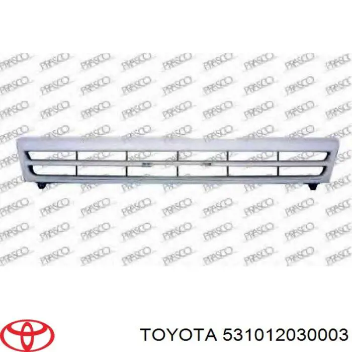531012030003 Toyota решітка радіатора
