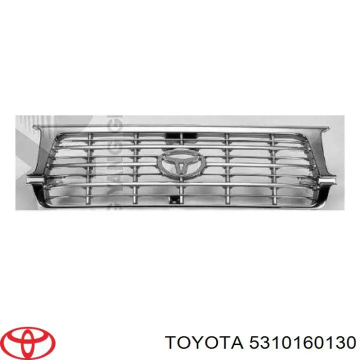 Облицювання радіатора Toyota 5310160130 ціна, від 176.31 USD