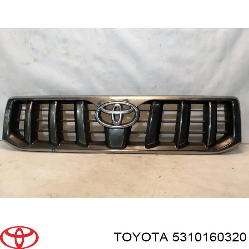 Облицювання радіатора Toyota 5310160320 ціна, від 76.75 USD