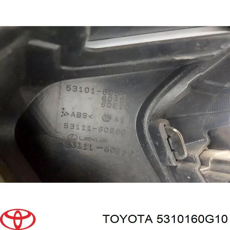 Облицювання радіатора Toyota 5310160G10 ціна, від 454.29 USD