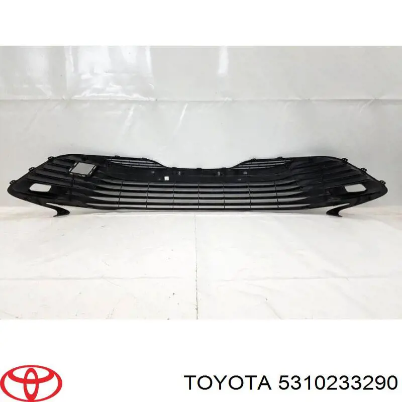 Решітка переднього бампера, центральна 5310233290 Toyota
