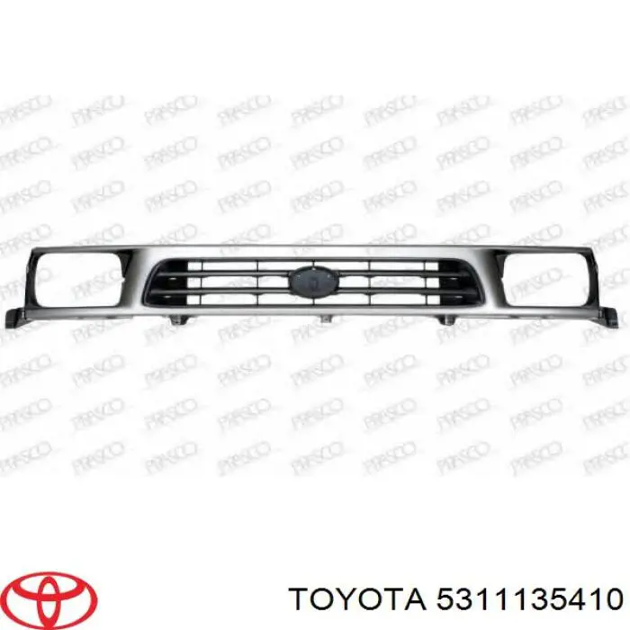 5311135410 Toyota Решітка радіатора