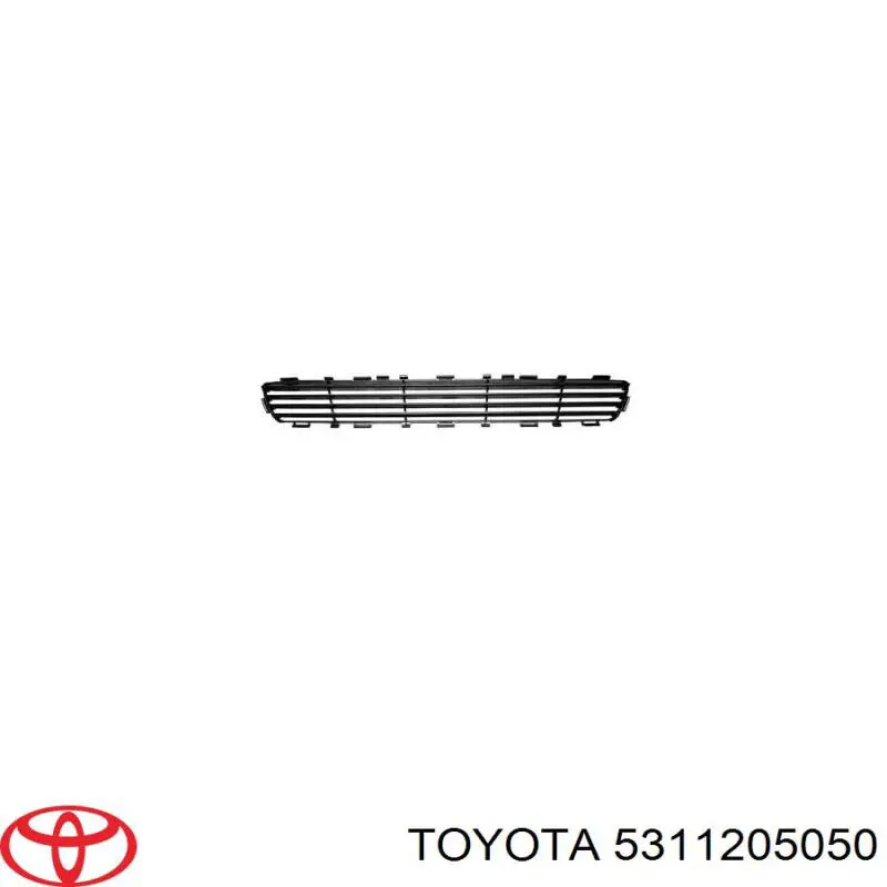 5311205050 Toyota решітка переднього бампера