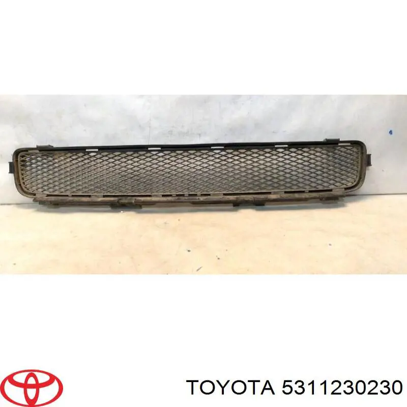 5311230230 Toyota Решітка переднього бампера, центральна