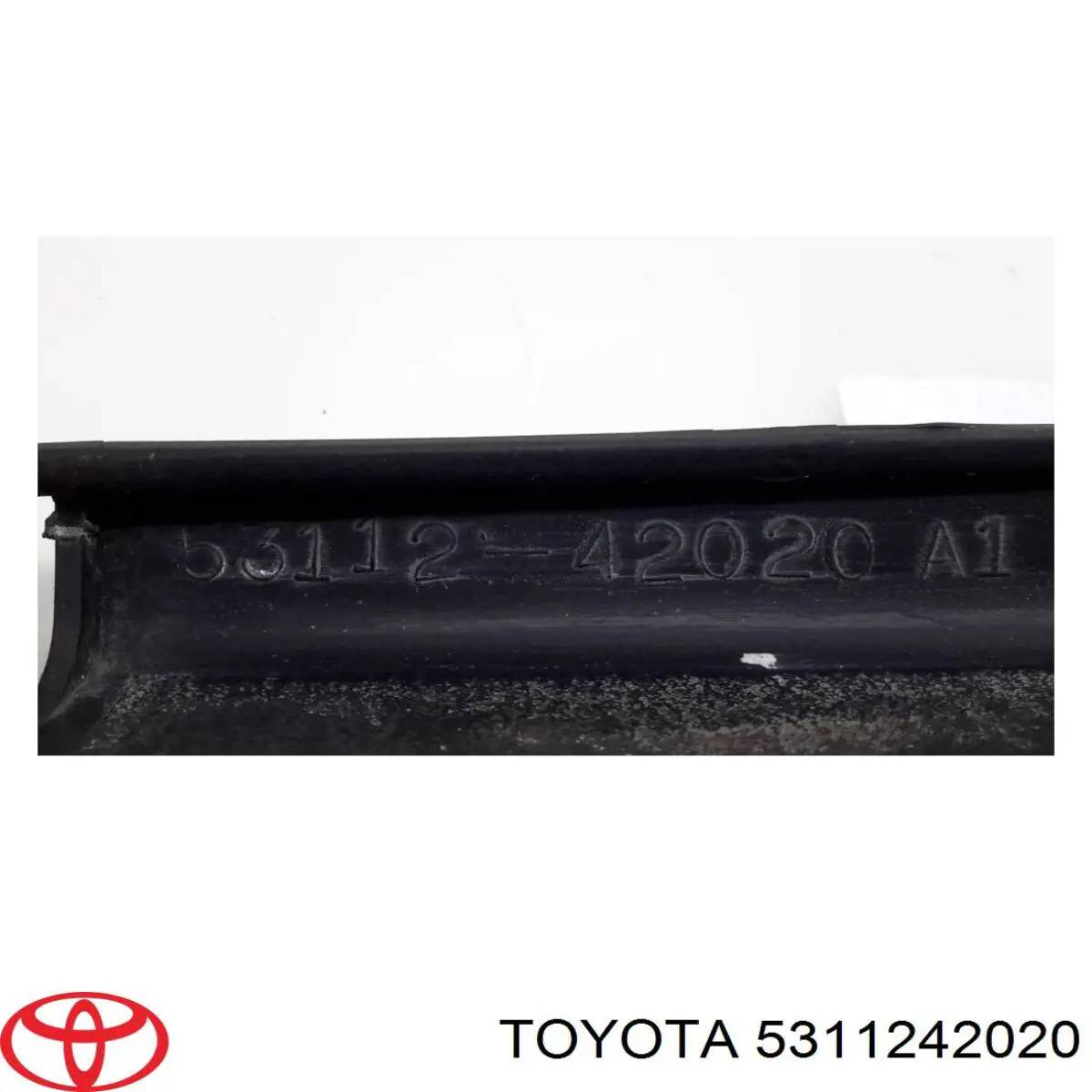 Решітка переднього бампера, нижня Toyota 5311242020 ціна, від 11.25 USD