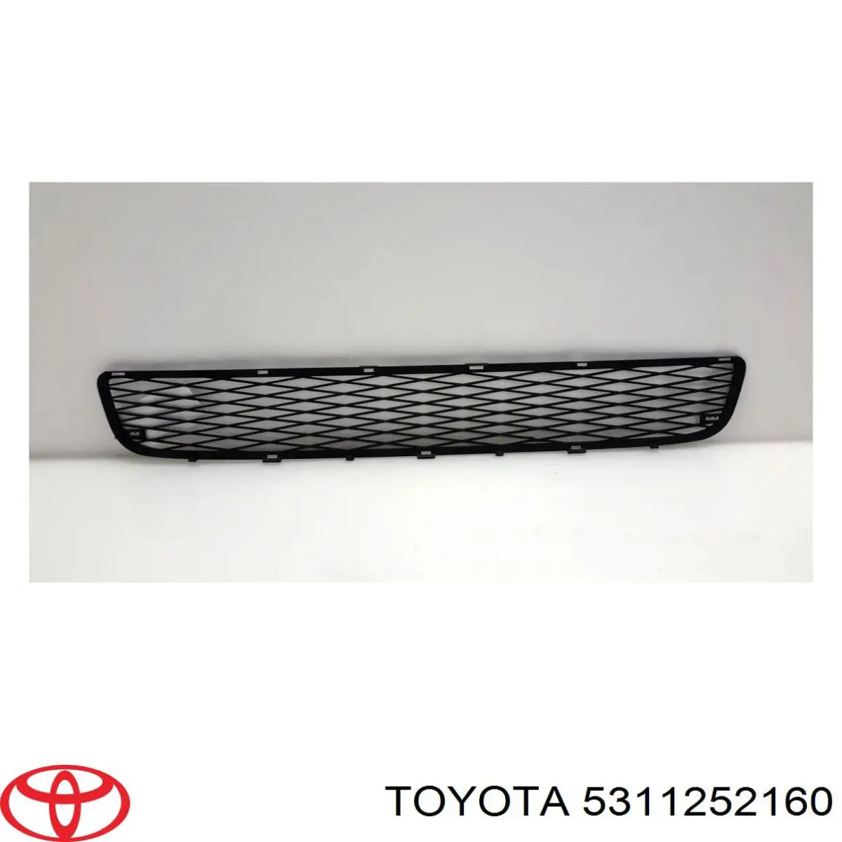 5311252160 Toyota Решітка переднього бампера, центральна