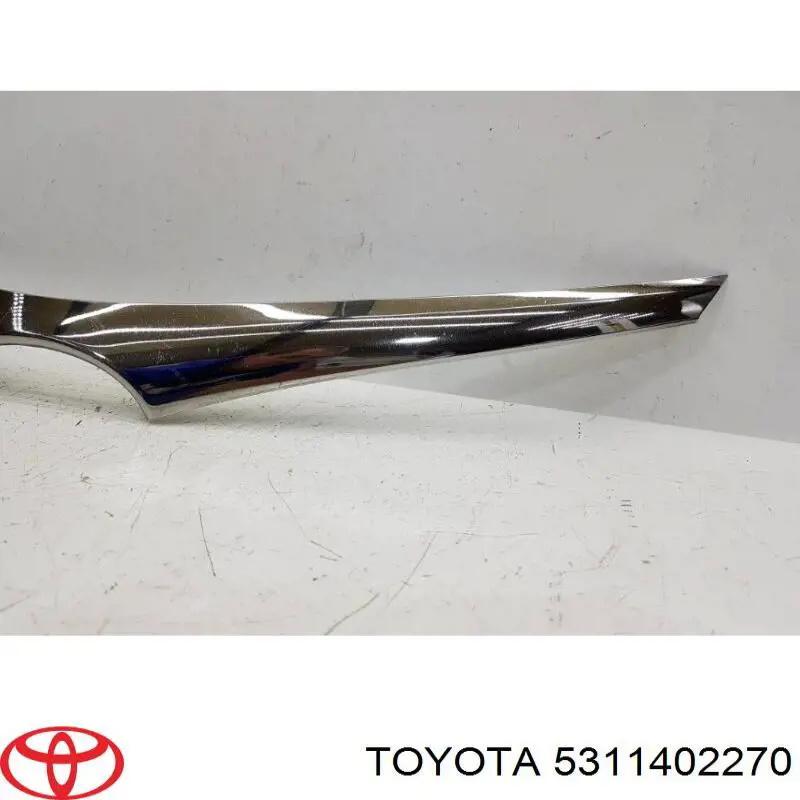 5311402270 Toyota Молдинг решітки радіатора, верхній