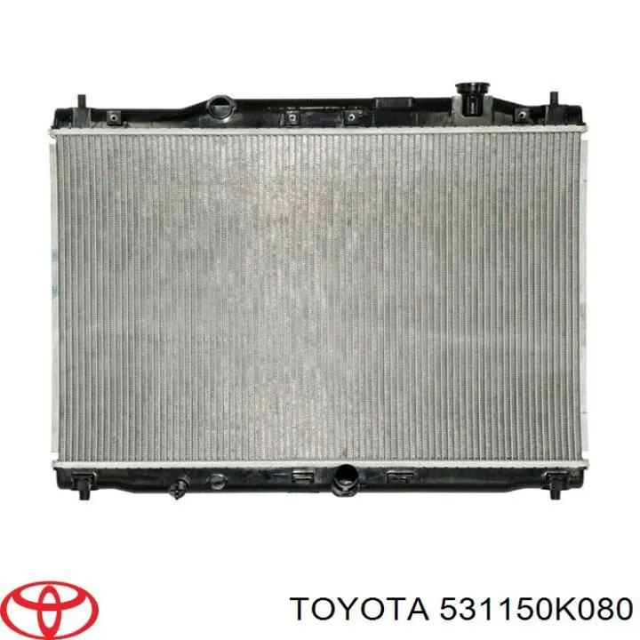 531150K080 Toyota Кронштейн решітки радіатора