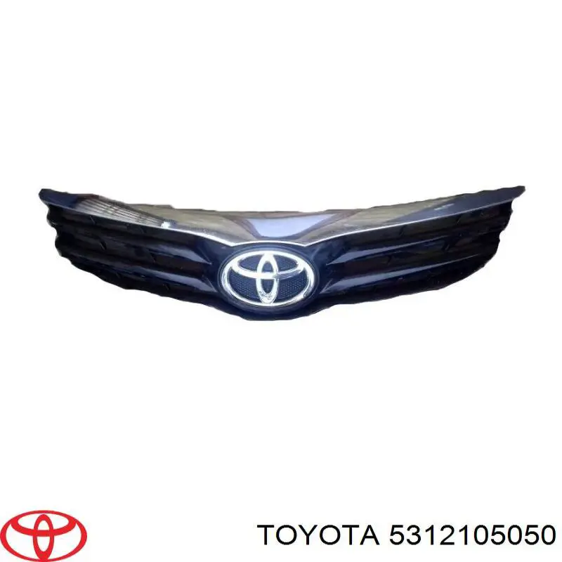 Молдинг решітки радіатора Toyota Avensis (T27) (Тойота Авенсіс)